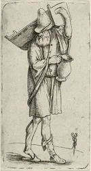 Mies kehdon kanssa, c. 1501-1503
